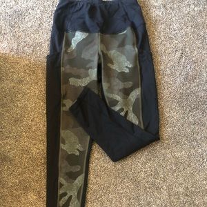 Camo North Face Leggings